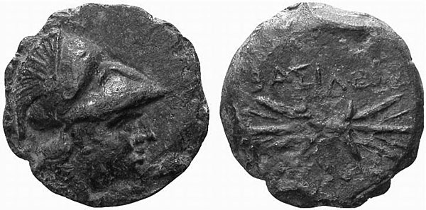 Афины на монетах Боспора, III в. до н.э.